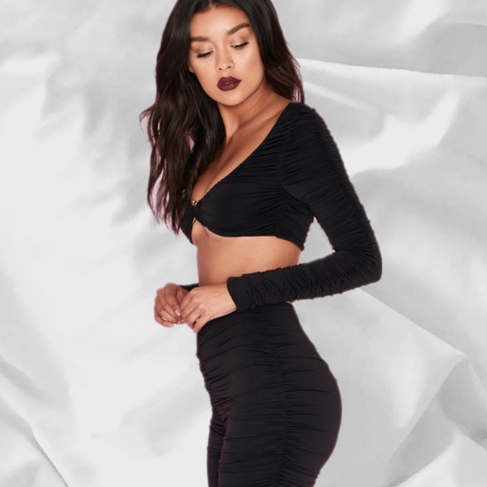 House of CB ruched scrunchie Jersey